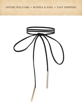 Gothic Bow Knot Choker Alloy Velveteen Wrap Necklace Boho Party Neck Accessory